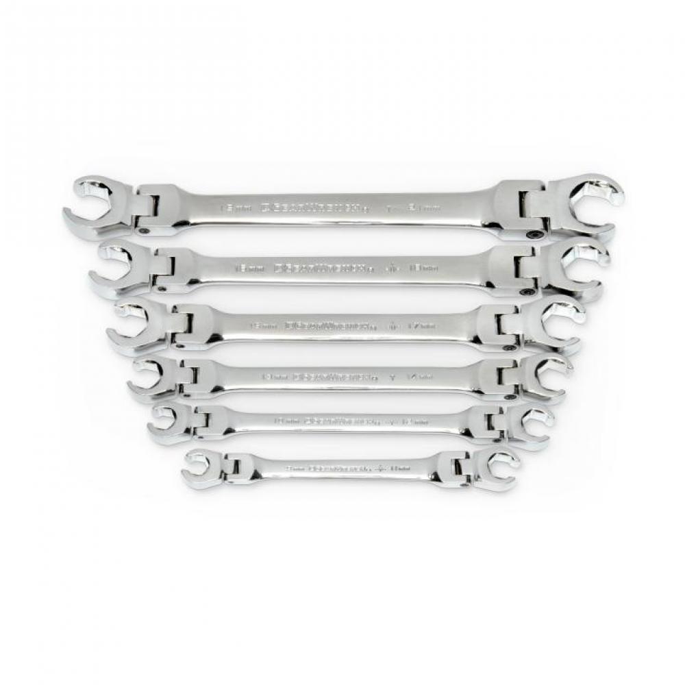 6 Pc. Metric Flex Flare Nut Wrench Set