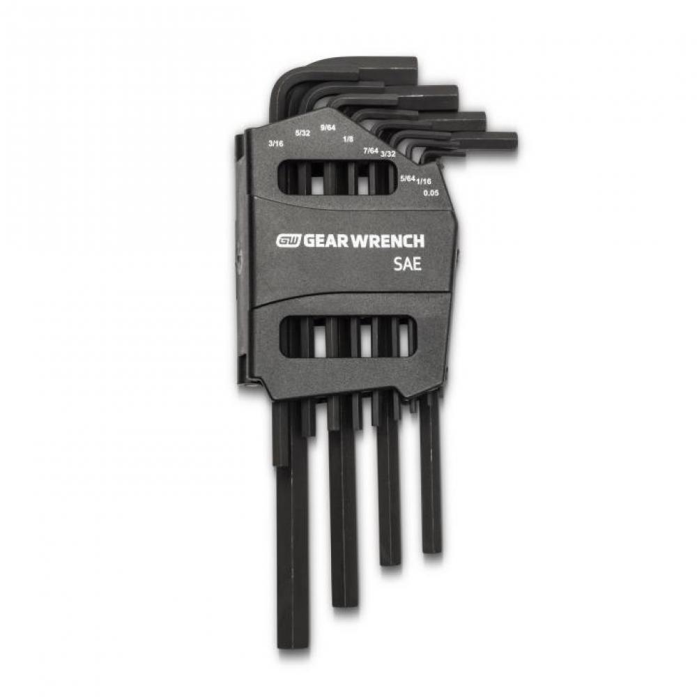 13-Key SAE Long Arm Hex Key Set