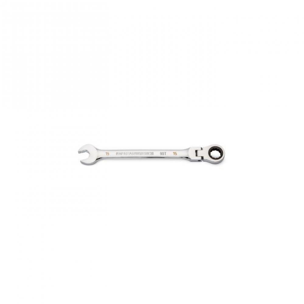 90-Tooth 12 Point Flex Combination Ratcheting Wrenches