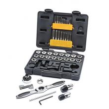 GearWrench 3886 - 42 Pc. Metric Medium Ratcheting Tap and Die Drive Set