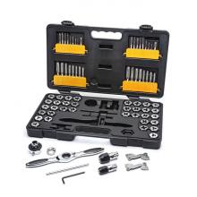 GearWrench 3887 - 77 Pc. SAE/Metric Medium Ratcheting Tap and Die Set
