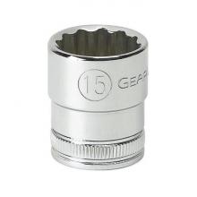 GearWrench 80485 - 3/8" Drive 12 Point Standard Length Sockets