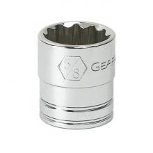 GearWrench 80501 - 3/8" Drive 12 Point Standard Length Sockets
