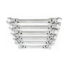GearWrench 81911D - 6 Pc. Metric Flex Flare Nut Wrench Set