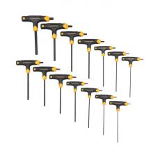 GearWrench 83514 - 14-Key SAE/Metric T-Handle Hex Key Set