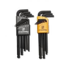 GearWrench 83526 - 22-Key SAE/Metric Ball End Long Arm Magnetic Hex Key Set