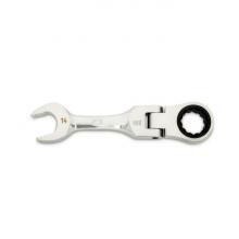 GearWrench 86864 - 90-Tooth 12 Point Stubby Flex Combination Ratcheting Wrenches