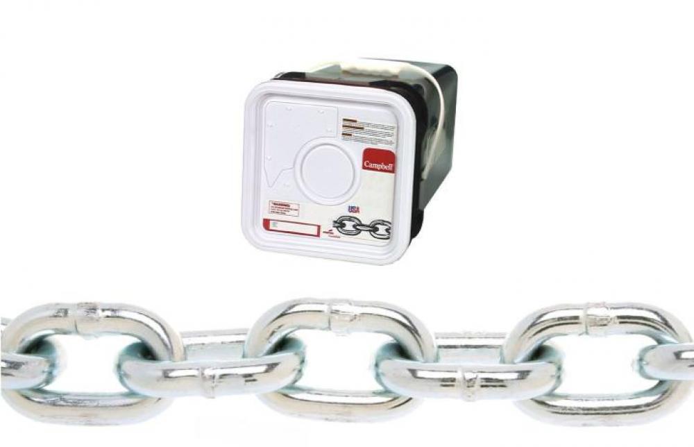 PROOFCOIL CHAIN,3/8,GALV,45&#39;/SQ PL