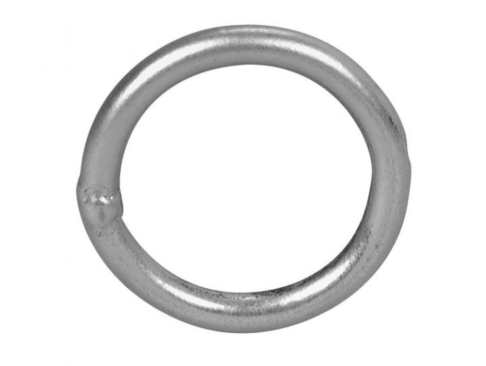 WELDED RING,1/4X2 BRT 50LB/PL