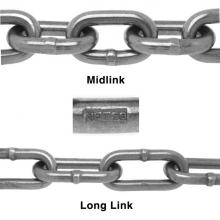 Campbell T0407512 - MARINE ALLOY,LONG LINK,1/2,S/P,300'/DRM