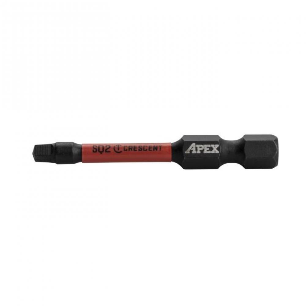 CT APEX BIT,VORTEX,2&#34;,SQ2,25PK