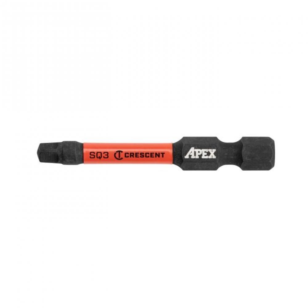 CT APEX BIT,VORTEX,2&#34;,SQ3,25PK