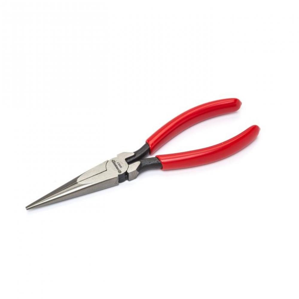 7-1/2&#34; Long Chain Nose Solid Joint Pliers, Cushion Grip