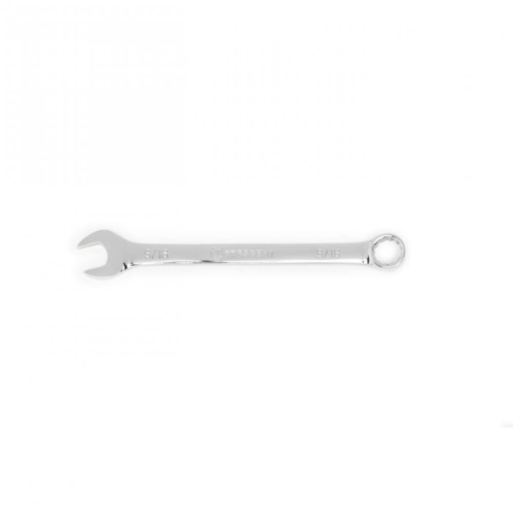 COMBINATION WRENCH,9/16&#34;,SAE,FL POLISH