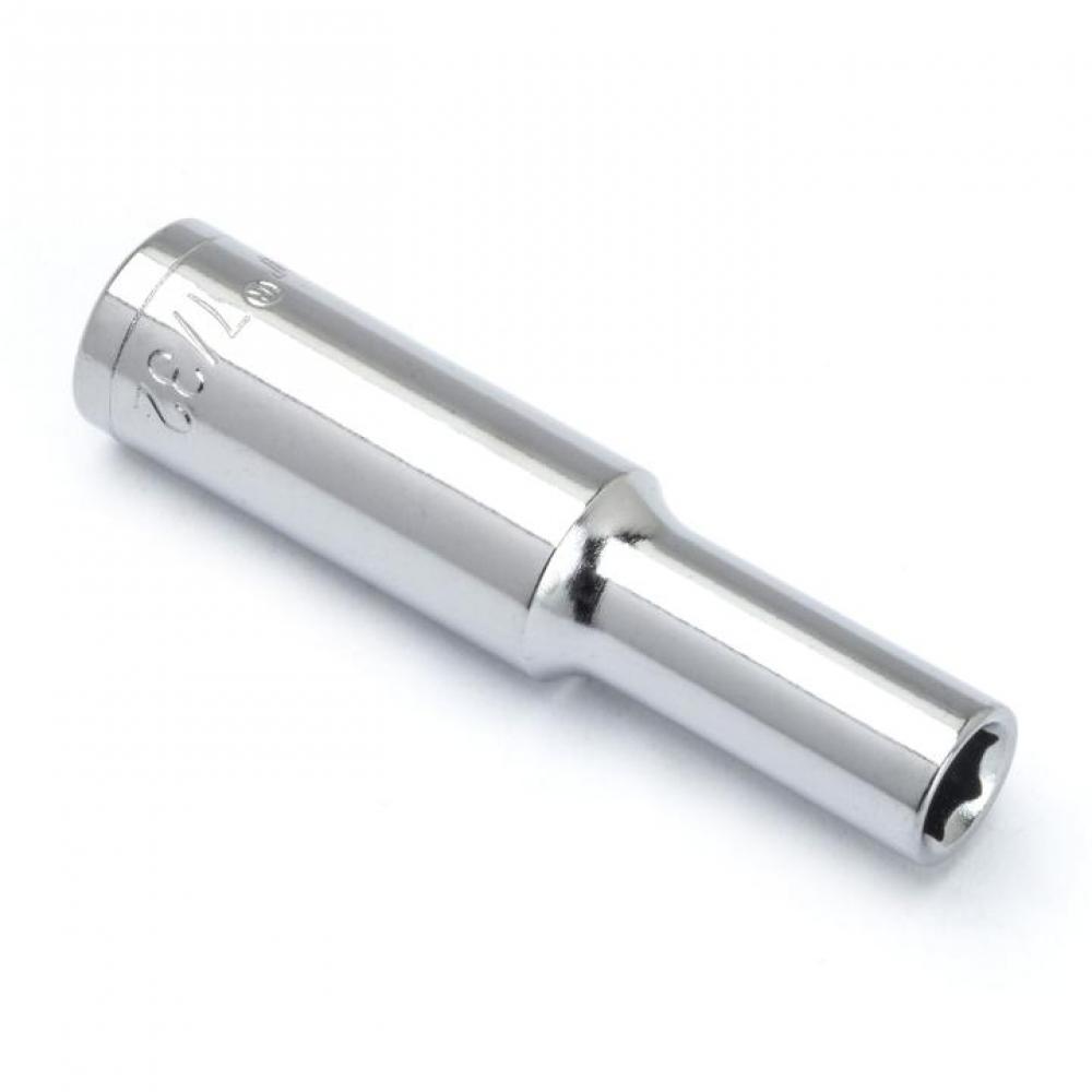 DEEP SOCKET,1/4&#34; DRIVE,7/32&#34;,6PT