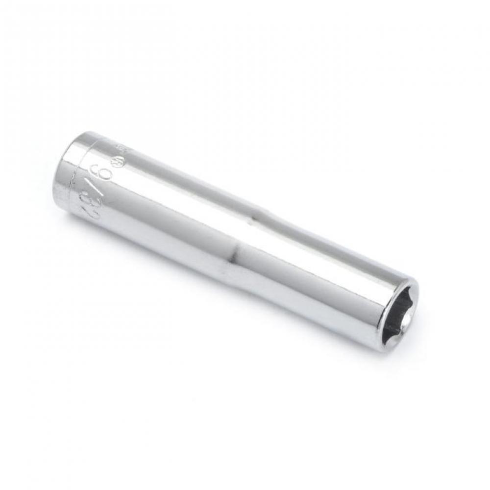 DEEP SOCKET,1/4&#34; DRIVE,9/32&#34;,6PT