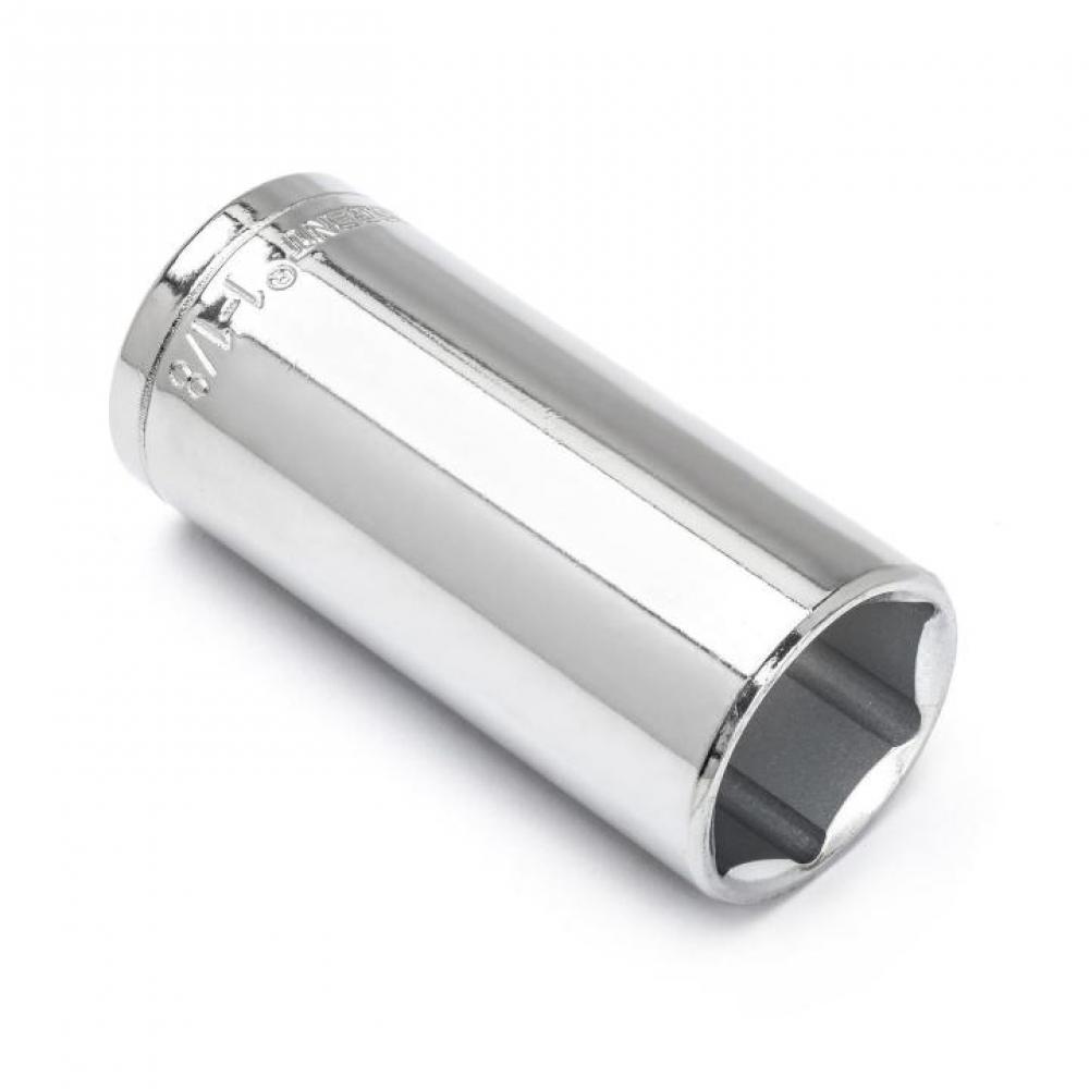 DEEP SOCKET,1/2&#34; DRIVE,1-1/8&#34;,6PT