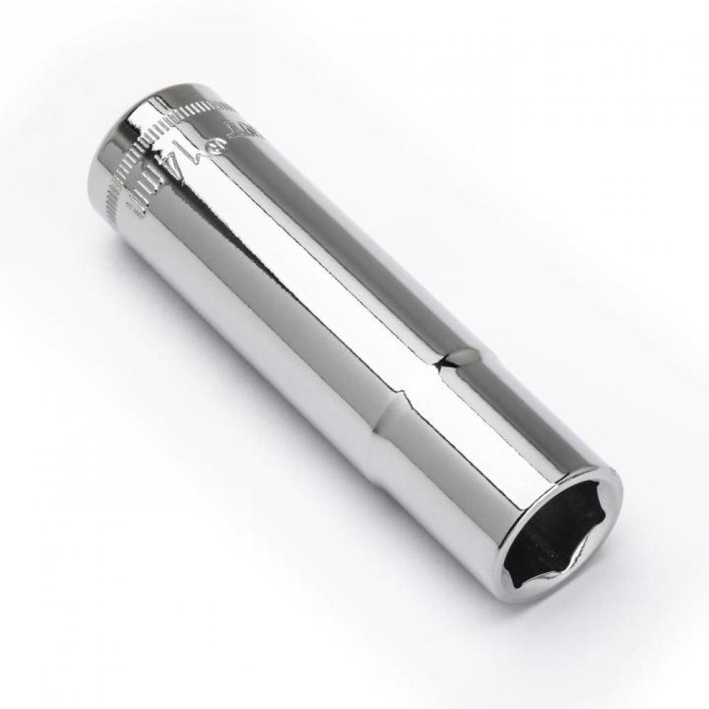 DEEP SOCKET,1/2&#34; DRIVE,14MM,6PT