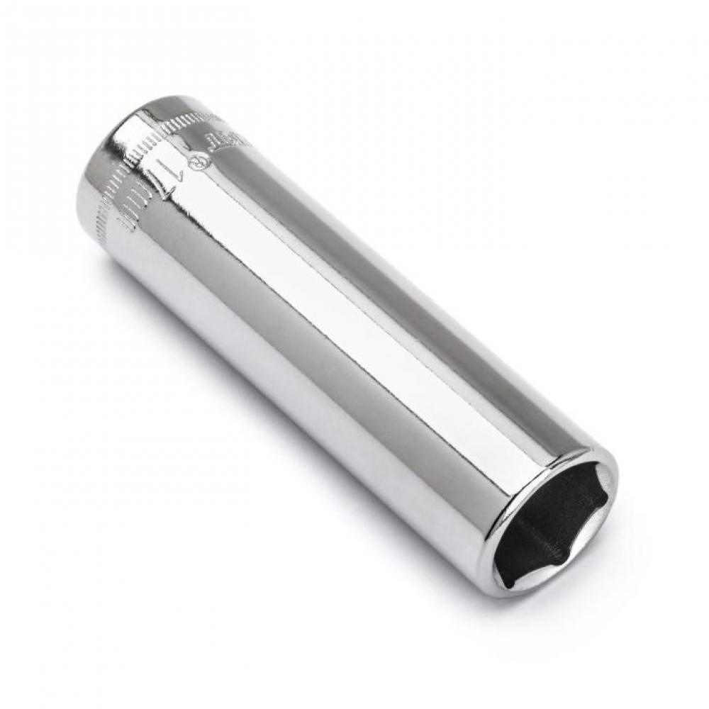 DEEP SOCKET,1/2&#34; DRIVE,17MM,6PT