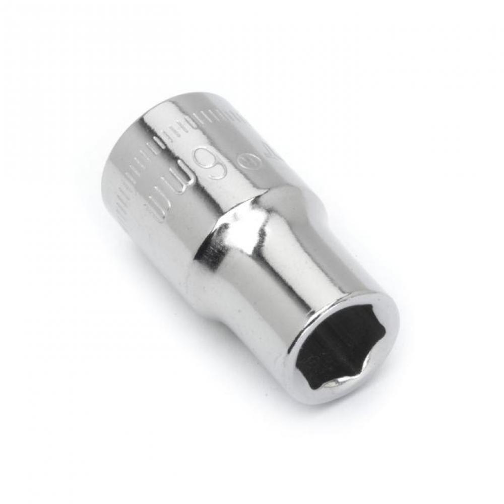 SOCKET,1/4&#34; DRIVE,6MM,6PT
