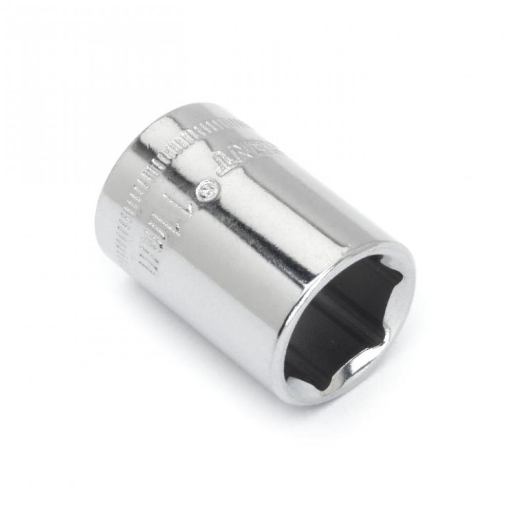 SOCKET,1/4&#34; DRIVE,11MM,6PT