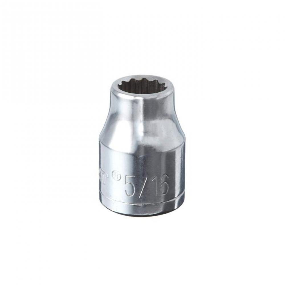 SOCKET,3/8&#34; DRIVE,5/16&#34;,12PT