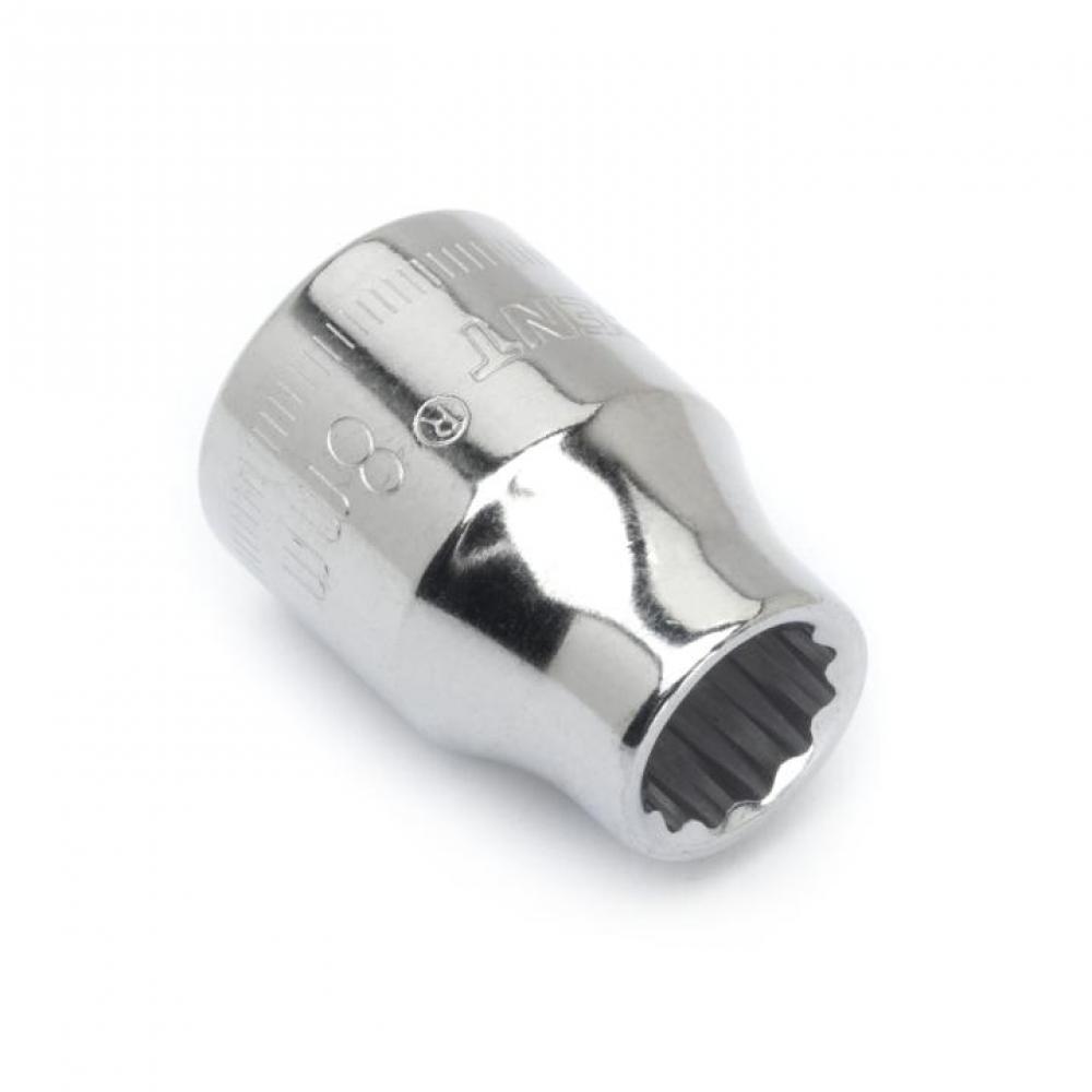 SOCKET,3/8&#34; DRIVE,8MM,12PT