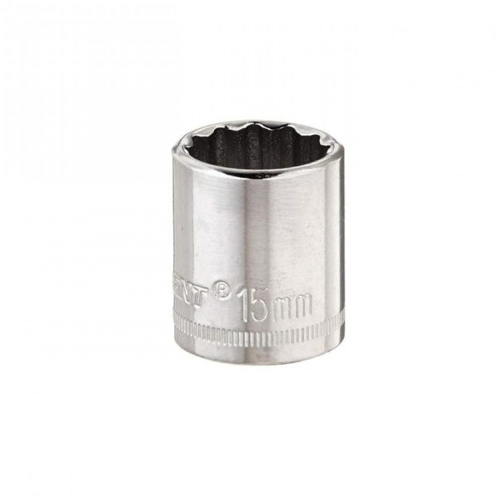 SOCKET,3/8&#34; DRIVE,15MM,12PT