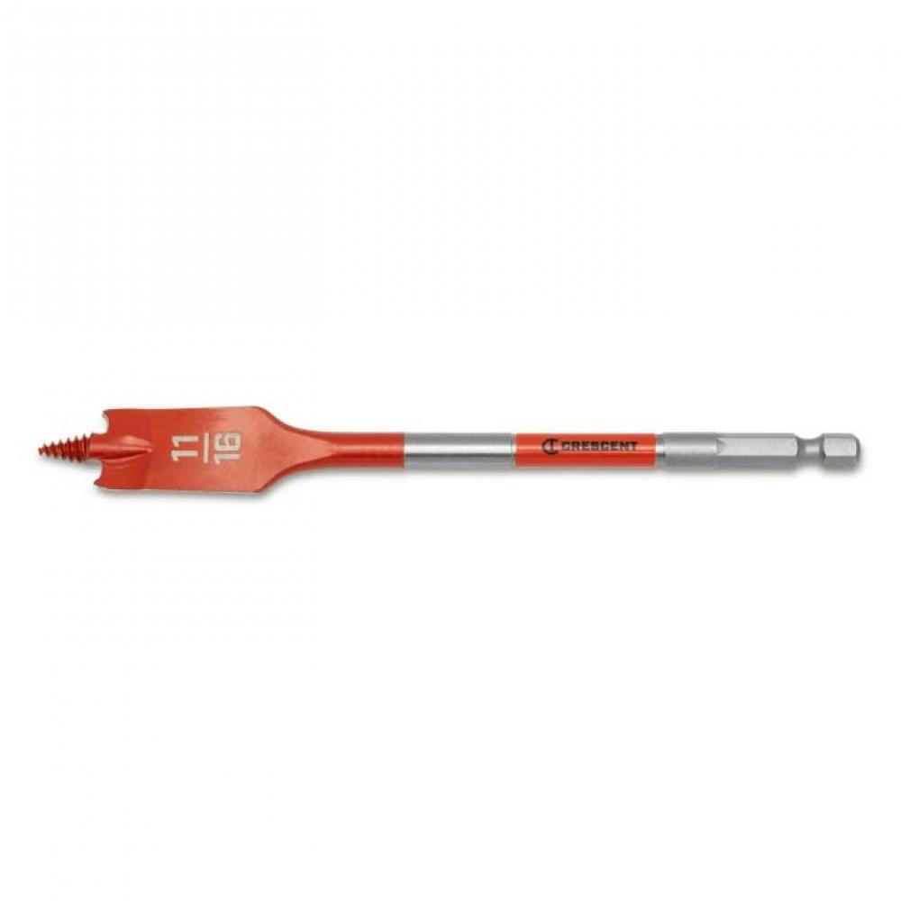 SCREW POINT PADDLE DRILL BIT, 6&#34;, 11/16&#34;