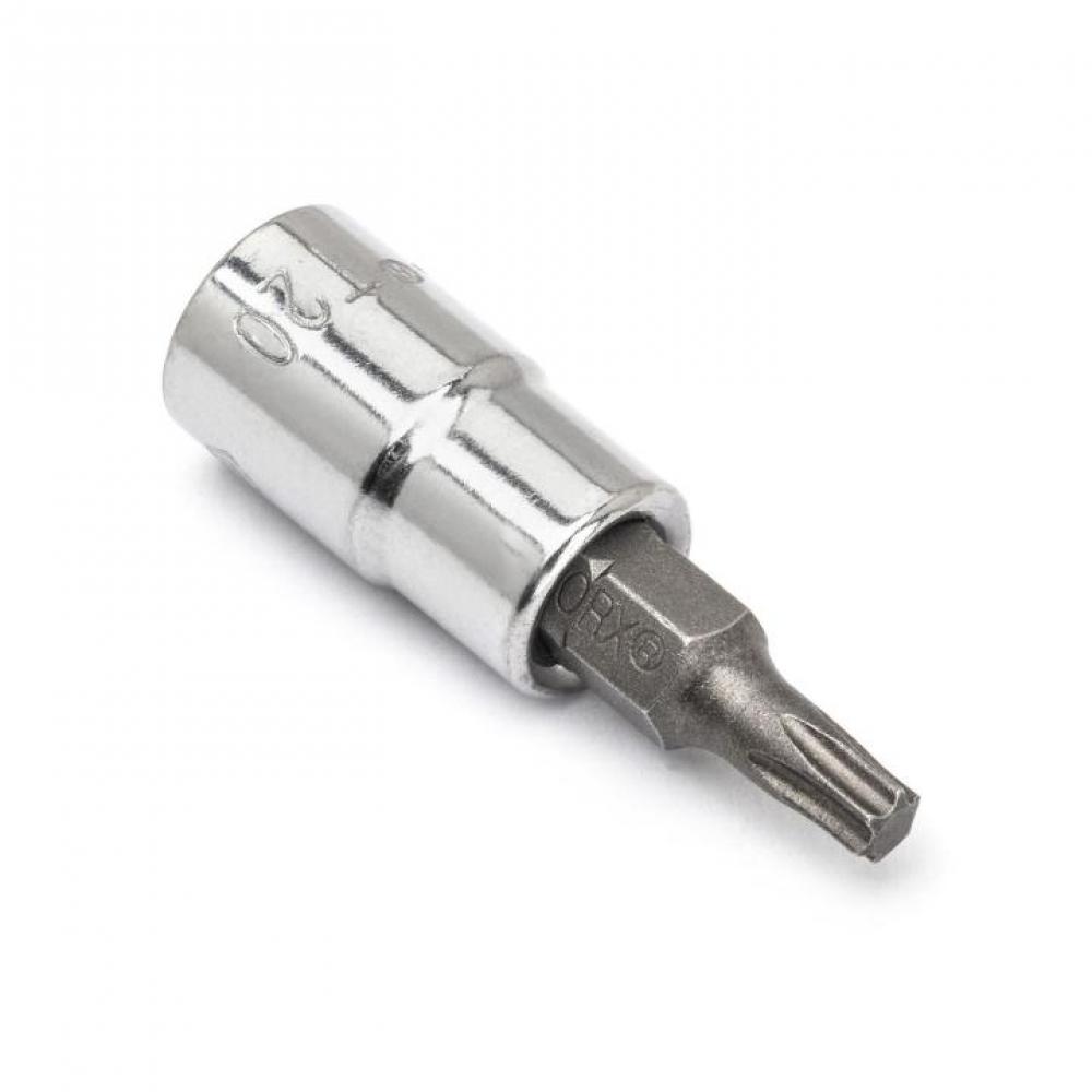 TORX SOCKET,T-20 INTERNAL,1/4&#34; DRIVE