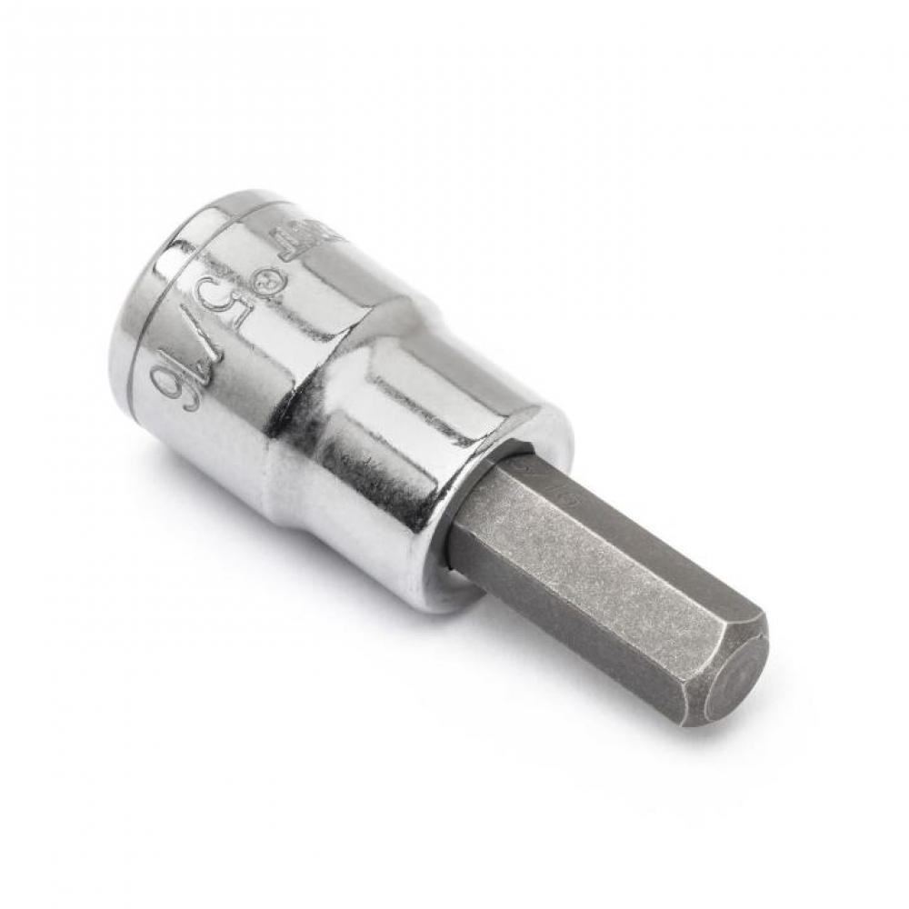 HEX BIT SOCKET,5/16&#34;,3/8&#34; DRIVE