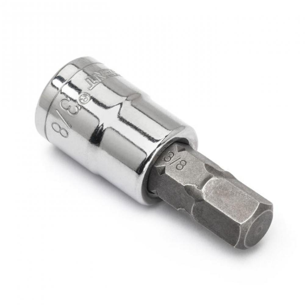HEX BIT SOCKET,3/8&#34;,3/8&#34; DRIVE