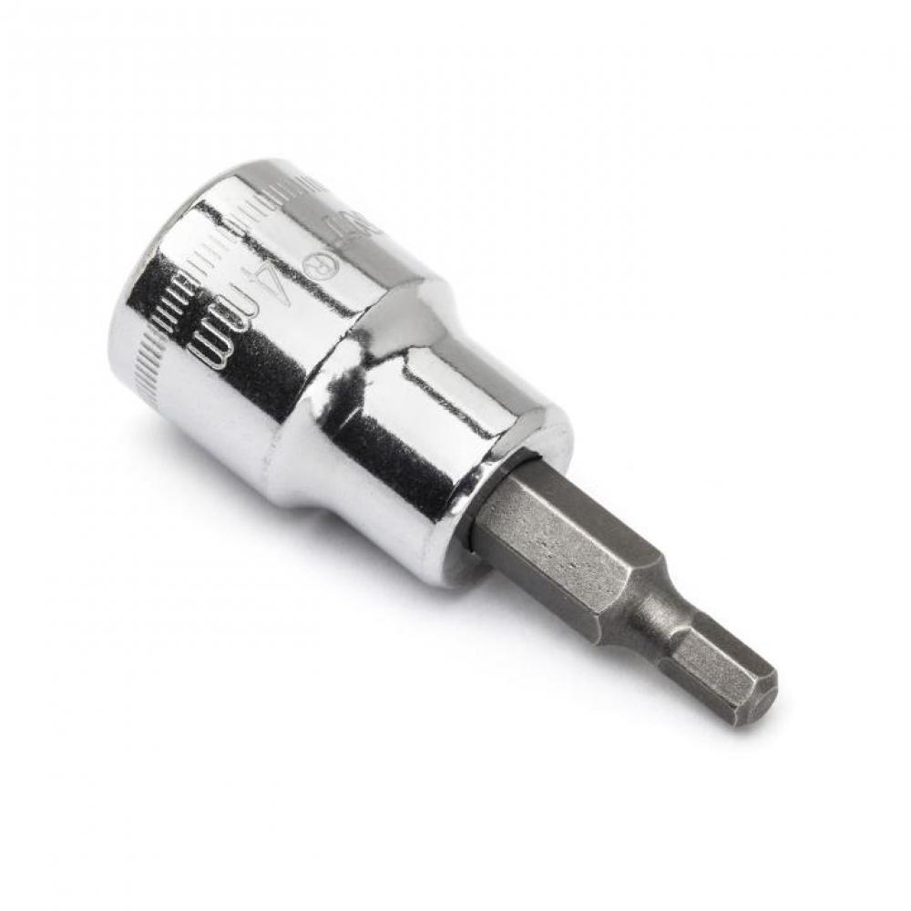 HEX BIT SOCKET,4MM,3/8&#34; DRIVE