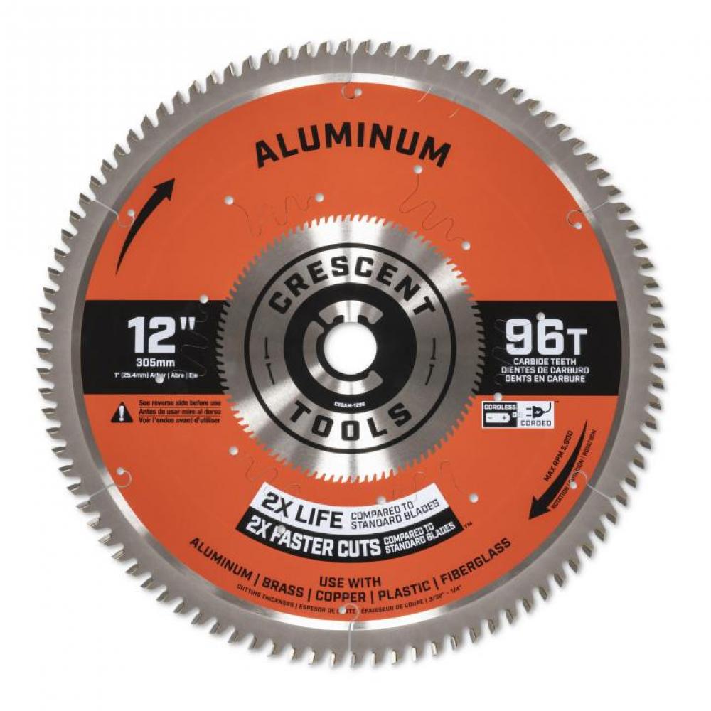 CRESCENT 12&#34; 96T MED. ALUMINUM BLADE