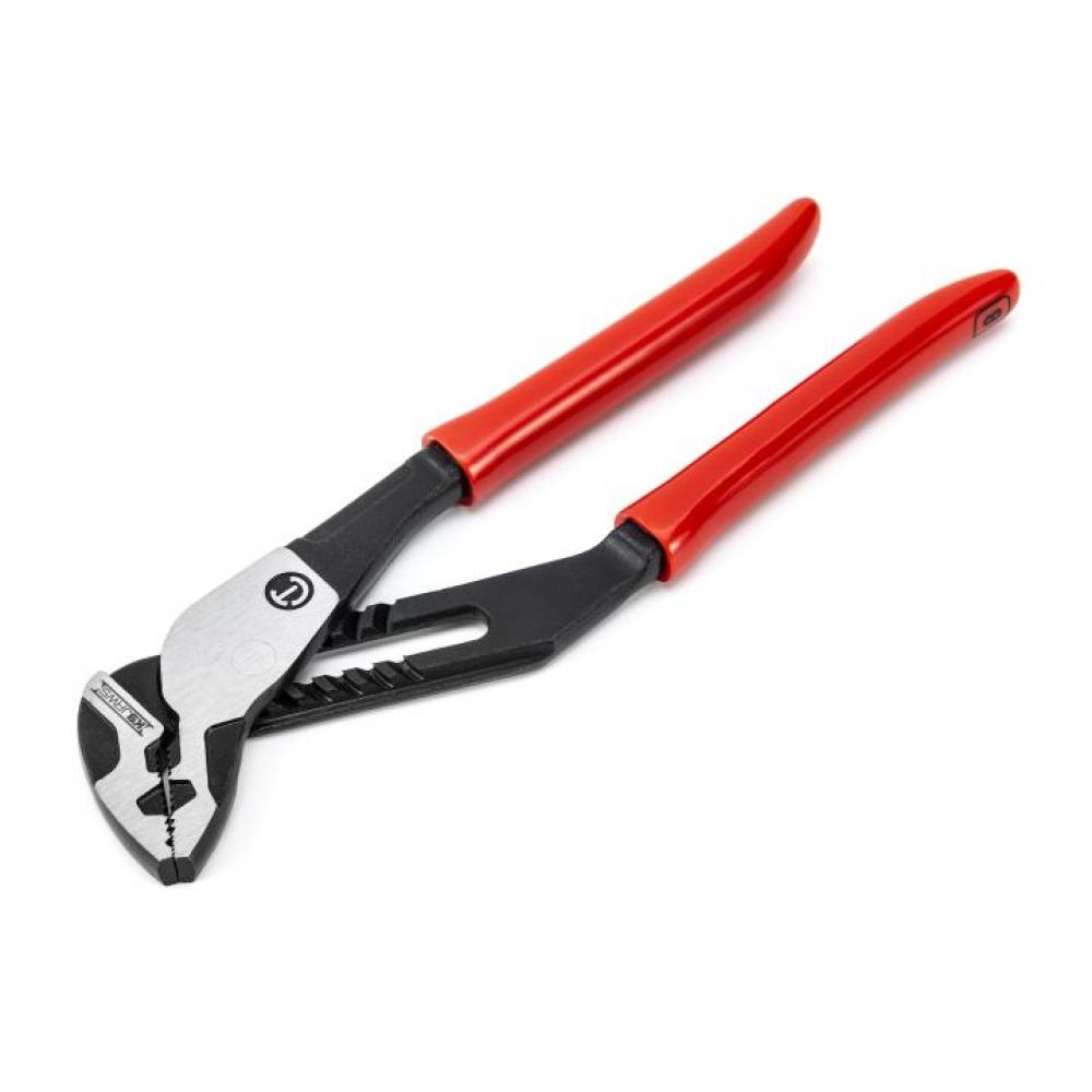 PLIER, 8&#34;, T&G, STRAIGHT JAW, DIPPED Z2