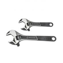 Crescent ATWJ2610VS - ADJ WRENCH SET, 6" 10", WIDE JAW