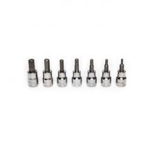 Crescent CBSS0N - 7 PC,HEX BIT SOCKET SET,SAE,3/8" DRIVE