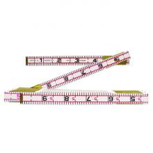 Crescent Lufkin 1066DN - 5/8" X 6' Red End® Engineer's Scale Wood Rule