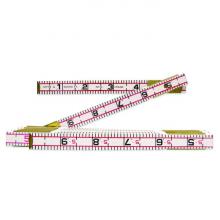 Crescent Lufkin 1066DN - FOLDING RULE, 6', WOOD, PAINT, ENGR
