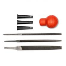 Crescent Nicholson FLSTGL6 - FILE SET, 4 PC, SHORT RND HANDLE