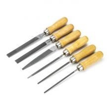 Crescent Nicholson 22062NNN - FILE SET,6PC,4",W/WOOD HNDL,PCH