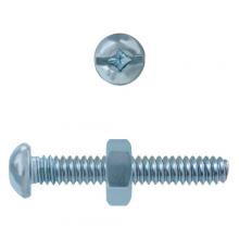 Paulin 46504 - Stainless Steel Carriage Bolts (#10-24 x 2") - 10 pc