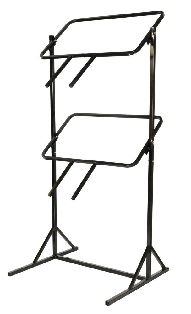Display, tubular steel for wheelbarrow