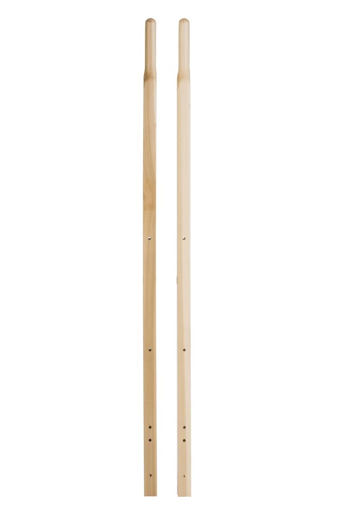 Handle, wood, type of wheelbarrow TIFS (orange) pair