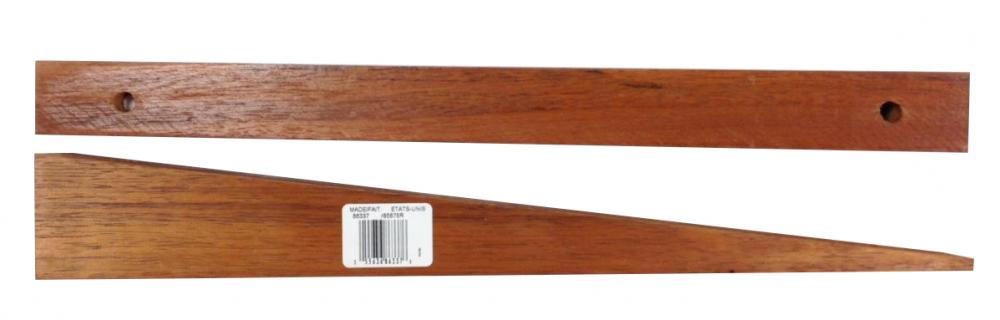 Wedges (2), wood, 18 1/4&#34; x 2 3/8&#34; for Wheelbarrow