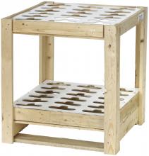 Garant 80599 - Display in wood, 24" x 24" for D-grip tools, POP Garant logo