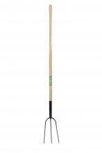 Garant T031254 - Hay fork, 3 tines/12", 54" wood handle, lh, Practica