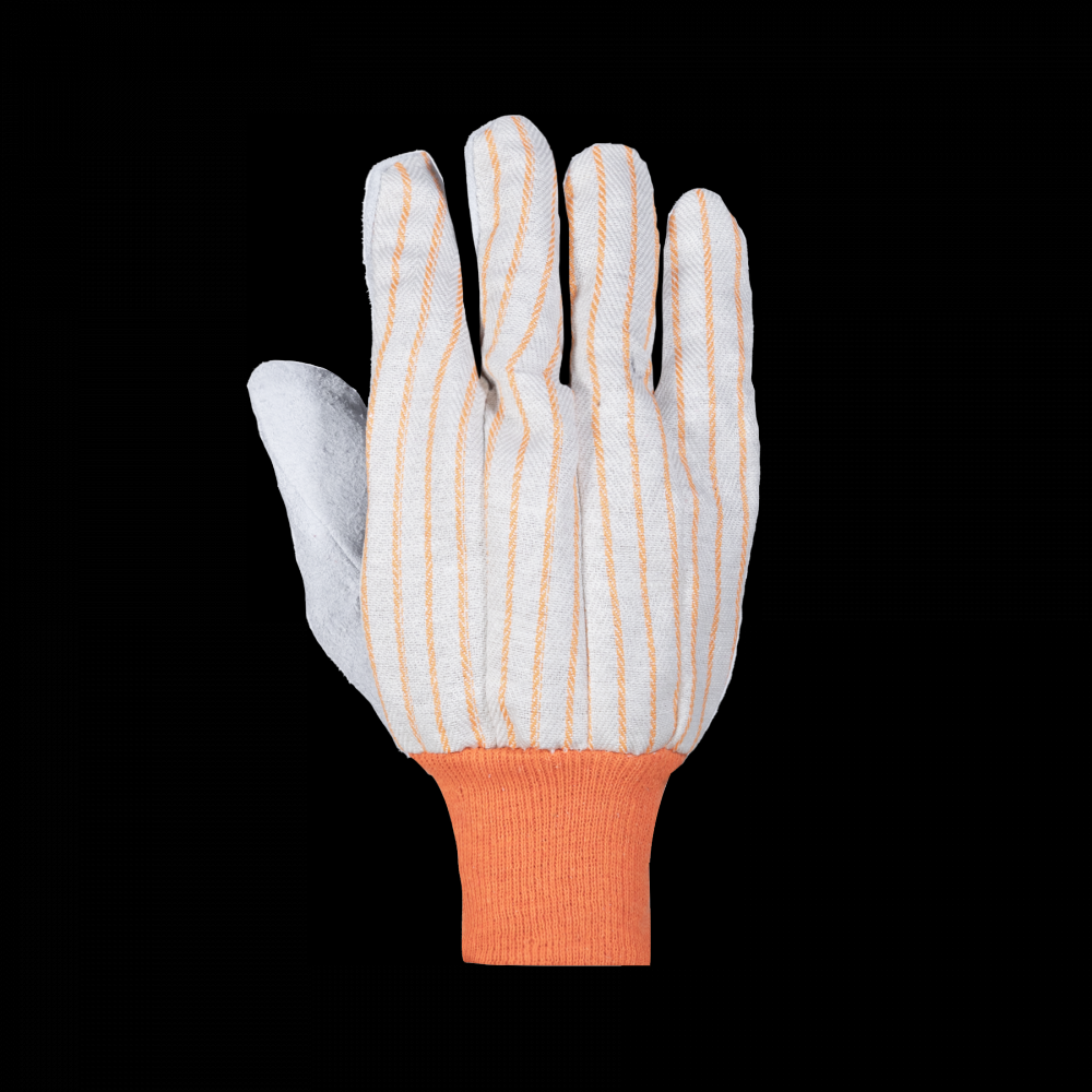 LTHR PLM COTTON BK+KW