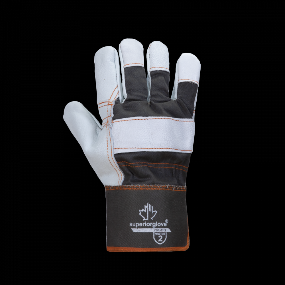 LEATHER WITH PALM PATCHES