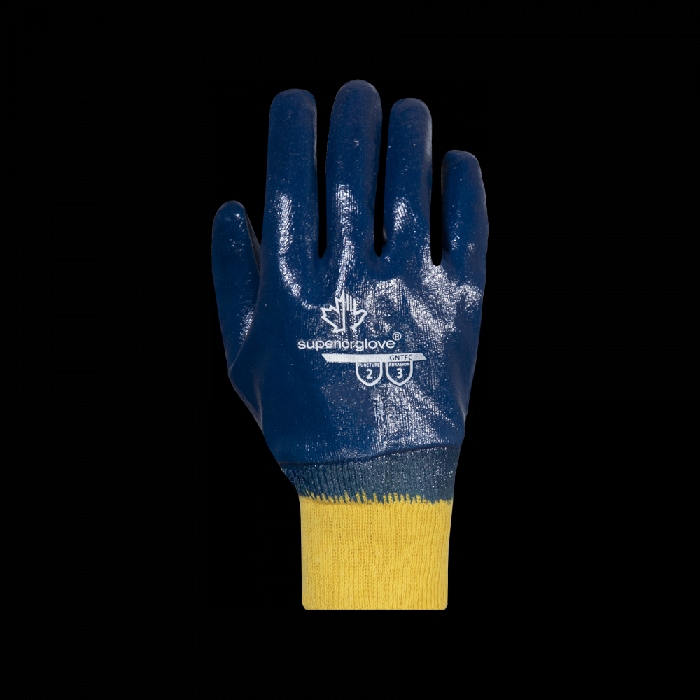 CHEMICAL NITRILE KNIT WRISTS